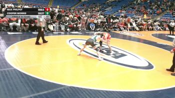 132 lbs Finals (8 Team) - Cooper Morris, Coal City vs Max Philpot, Vandalia