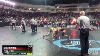 4A 152 lbs Champ. Round 1 - Ayden Otero, Tucumcari vs Izaiah Sanchez, Aztec