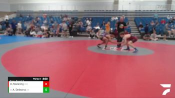 116 lbs Cons. Round 3 - Alex Delacruz, Angola Elite vs Kalob Manning, Providence