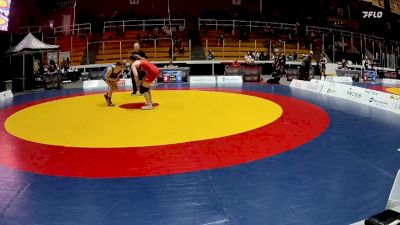 65kg Round 1 - Mackenzie Cayer, Dinos Wrestling Club vs Myah Kyle, London-Western Wrestling Club