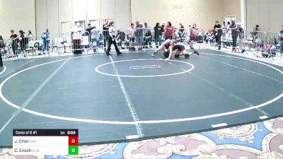 113 lbs Consi Of 8 #1 - Jayren Chan, Ayala Smash vs Caleb Enoch, Clackamas WC