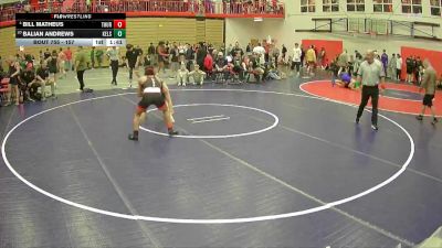 157 lbs Champ. Round 3 - Balian Andrews, Kelso vs Bill Matheus, Thurston