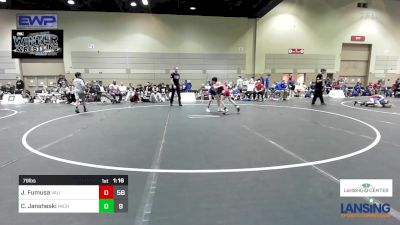 79 lbs Rr Rnd 4 - Jacob Fumusa, Valiant Prep Wrestling Club vs Corbin Jansheski, Michigan Premier WC - (B)