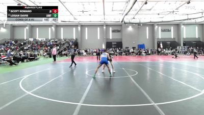 150 lbs Consi Of 8 #2 - Scott Romano, Joel Barlow vs Logan Davis, Lyman Mem/Windham Tech