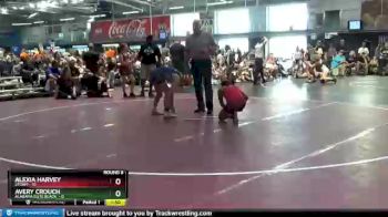 120 lbs Round 8 (10 Team) - Alexia Harvey, Storm vs AVERY CROUCH, Alabama Elite Black&nbsp;