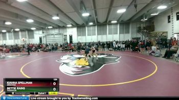 125 lbs Quarterfinal - Bettie Rains, Thornton vs Kiahna Spellman, Brighton