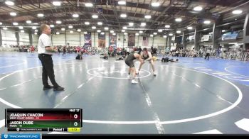 130 lbs Rd# 9- 2:15pm Saturday Final Pool - Jason Dube, POWA vs JOAQUIN CHACON, West Coast Riders