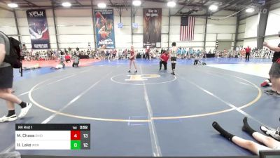 100 lbs Rr Rnd 1 - Maclain Chase, Ohio Titan Scarlet vs Hayden Lake, Iron Faith Wrestling