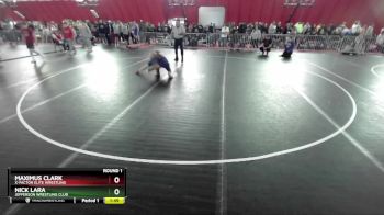 106 lbs Round 1 - Maximus Clark, X-Factor Elite Wrestling vs Nick Lara, Jefferson Wrestling Club