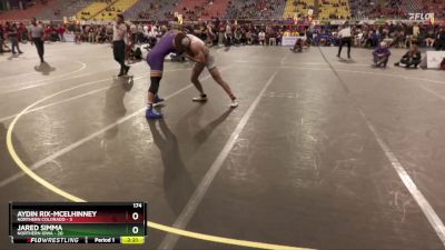 174 lbs Semis & 3rd Wb (16 Team) - Jared Simma, Northern Iowa vs Aydin Rix-McElhinney, Northern Colorado