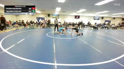 113 lbs Quarterfinal - Ricardo Poolaw, Cleveland vs Ryder Doleschal, Junipero Serra