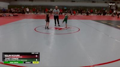 55B Semifinal - Elston Haase, Wolfpack vs Wyatt Perkins, Smithville Youth Wrestling