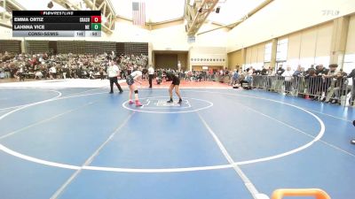 125 lbs Consolation - Emma Ortiz, Crash GWC vs Lahnna Vice, Me