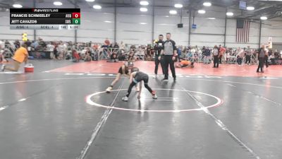 56 lbs Round 2 - 10:30am Friday - Jett Cavazos, Southwest Elite vs Francis Schmeeley, All I See Is Gold