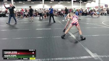 80 lbs Round 6 (8 Team) - Mason Myers, Armory Athletics vs Townes Byers, Terps East Coast Elite