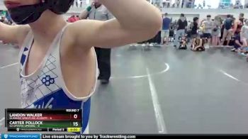 56 lbs Round 7 (8 Team) - Kayden Ware, Glasgow Wrestling Academy vs Kellan Winters, U2 Upstate Uprising