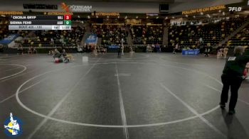 135 lbs Champ. Round 2 - Cecelia Gryp, Williamsburg vs Sienna Fehr, Algona