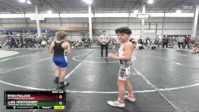 80 lbs Round 1 - Ryan Pollock, All In Wrestling Academy vs Luke Montgomery, Timberline Youth Wrestling