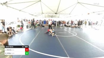 58 lbs Consolation - Johnathan Bandy, San Clemente YW vs Gavin Miller, Rancho Bernardo WC