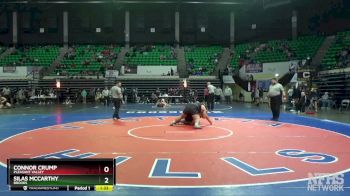 1A-4A 285 Semifinal - Silas Mccarthy, Brooks vs Connor Crump, Pleasant Valley