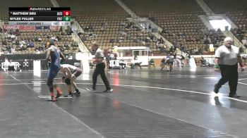 1A-4A 150 Champ. Round 1 - Myles Fuller, Fultondale vs Matthew Bru, Satsuma