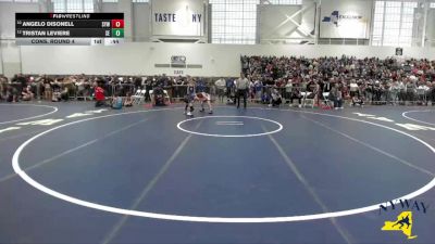 78 lbs Cons. Round 4 - Tristan LeViere, SVEC Eagles vs Angelo Disonell, Shaker Youth Wrestling