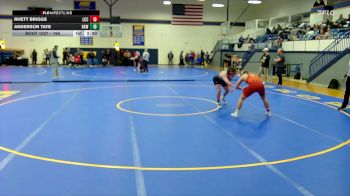 165 lbs Champ. Round 2 - Rhett Briggs, Labette Community College vs Anderson Tate, Oklahoma Wesleyan