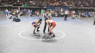 D 1 132 lbs Cons. Round 2 - Tus Le, Riverdale vs Angel Ramos, John Ehret