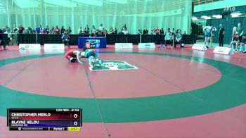 61 kg Cons. Semi - Christopher Merlo, C.L.I.C vs Blayne Helou, Hamilton WC