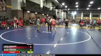 112 lbs Round 2 (3 Team) - Jaden Breeden, Missouri Gold vs Ester Miranda, Nebraska Vipers Green