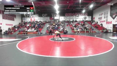 150 lbs Quarterfinal - Jayden Martinez, Wendell vs Avery Garcia, Valley