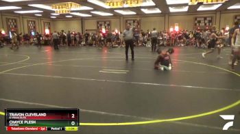 72 lbs Cons. Round 3 - Chayce Plesh, Motion vs Travon Cleveland, K-Vegas Elite