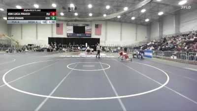 124 lbs Round 3 (3 Team) - Jon Luca Frucci, Plainedge vs Josh Evans, Sherburne-Earlville Sr HS