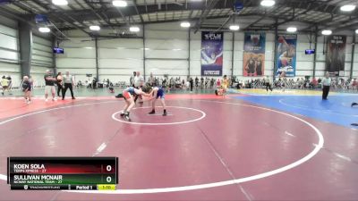 100 lbs Rd# 7- 10:45am Saturday Final Pool - Koen Sola, Terps XPress vs Sullivan Mcnair, NCWAY National Team