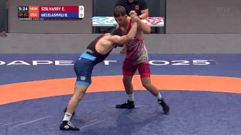 82 kg Bronze - Beka Melelashvili, USA vs Erik Szilvassy, HUN