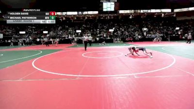 85 lbs Champ. Round 1 - Michael Patterson, MFW3 vs Holden Davis, BKV1