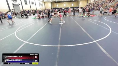 175 lbs Cons. Round 2 - Logan Gilbertson, MN vs Nathan Blaschke, WI