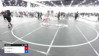 113 lbs Rr Rnd 5 - Jose Jimenez, Fighting Squirrels vs Killian Olsen, No Team