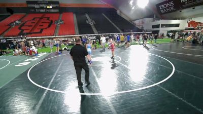 86 lbs Cons. Sub-semis - Noah Kazarian, Hawaii vs Lyon Peleholani-Gonzalez, Hawaii