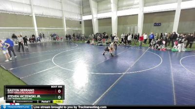 110 lbs Cons. Round 3 - Steven Hiczewski Jr., Live Training Wrestling vs Easton Serrano, Stout Wrestling Academy