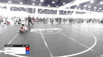 69 lbs Consolation - William Dollar, Legends Of Gold LV vs Javen Garcia, Desert Dogs WC