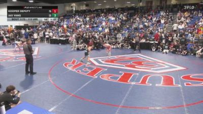 113 lbs Semifinal - Kooper Deputy, PA vs Jax Vang, CA