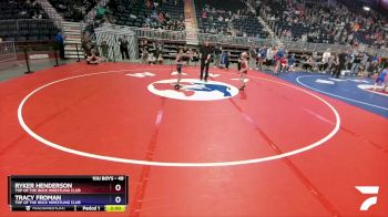 49 lbs Semifinal - Ryker Henderson, Top Of The Rock Wrestling Club vs Tracy Froman, Top Of The Rock Wrestling Club