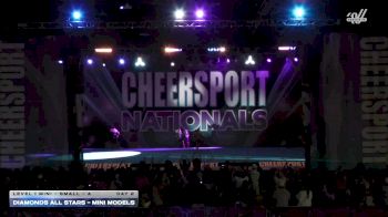 Diamonds All Stars - Mini Models [2026 L1 Mini - Small - A Day 2] 2026 CHEERSPORT National All Star Cheerleading Championship