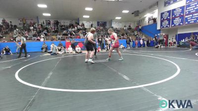 160-HWT lbs Rr Rnd 2 - Kenzie Church, Skiatook Youth Wrestling vs Kyle Barnett, Morris Wrestling Association