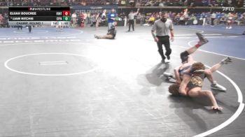 D 1 120 lbs Champ. Round 1 - Liam Ritchie, St. Paul`s vs Elijah Boucree, Fontainebleau