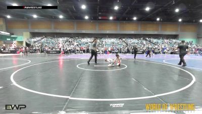 52 lbs 5th Place - Khloe Alvarado, Kalispell Wrestling Club vs Harper Atkinson, Wyandotte Youth Wrestling