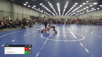 61 lbs Prelims - Maddex Ewy, Oklahoma Boyz vs Cash Carlton, BAWC