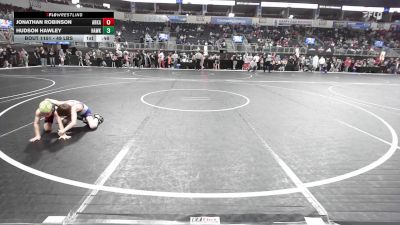 49 lbs 3rd Place - Jonathan Robinson, Arkansas Elite vs Hudson Hawley, Hawks WC (Lincoln)