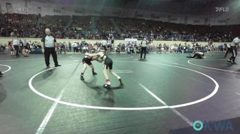 61 lbs Round Of 32 - Jack Heely, Midwest City Bombers vs Jesse Voss, Skiatook Youth Wrestling 2022-23